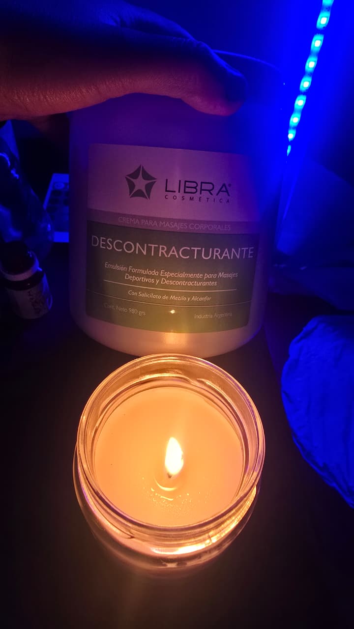 Crema descontracturante profesional